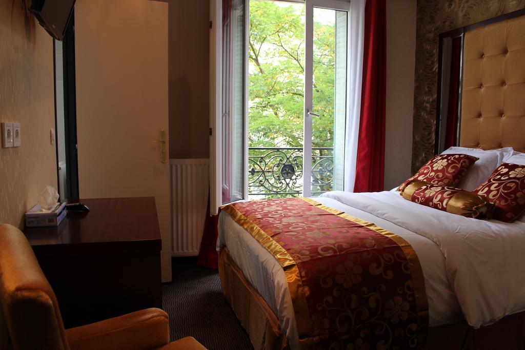 Hotel Des Buttes Chaumont Paris Oda fotoğraf