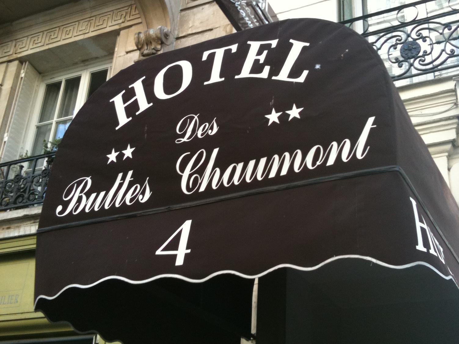Hotel Des Buttes Chaumont Paris Dış mekan fotoğraf