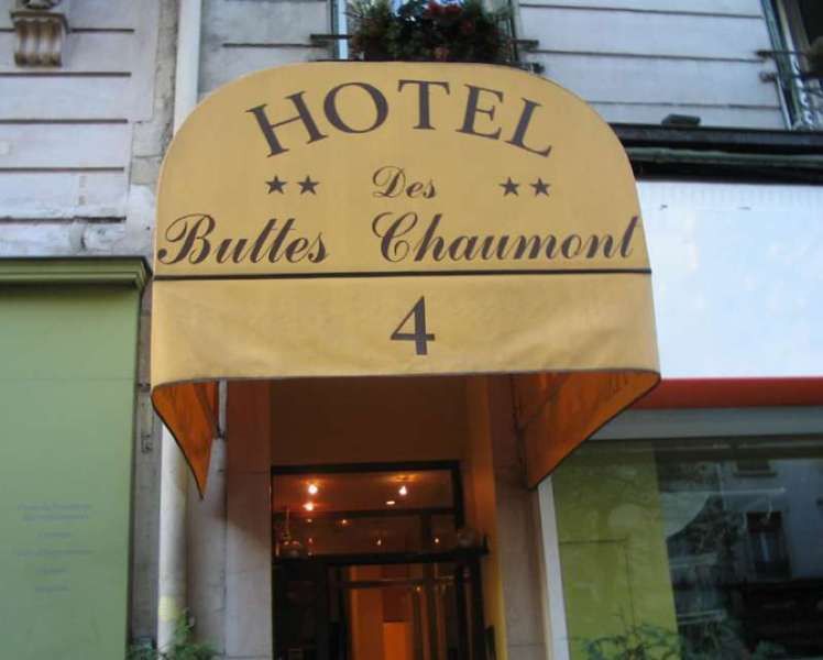 Hotel Des Buttes Chaumont Paris Dış mekan fotoğraf