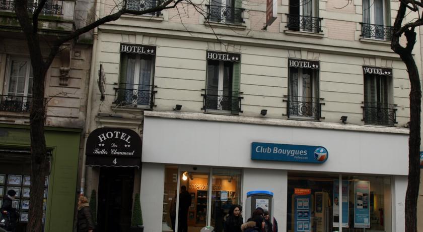 Hotel Des Buttes Chaumont Paris Dış mekan fotoğraf
