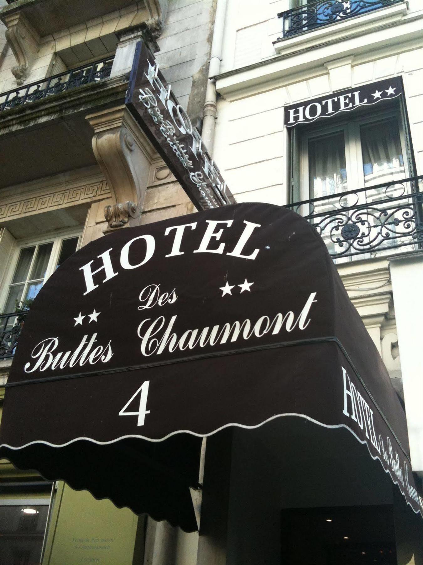 Hotel Des Buttes Chaumont Paris Dış mekan fotoğraf